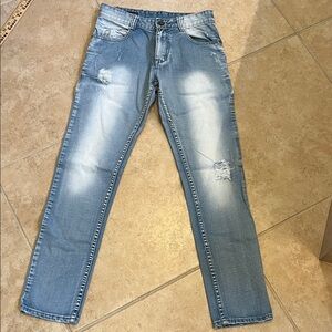 Dolce & Gabbana Faded Blue Skinny Jeans